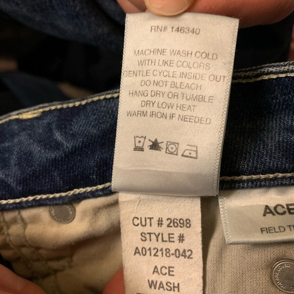 AMO ACE Field Trip Denim Jeans Size 25 - Picture 14 of 16